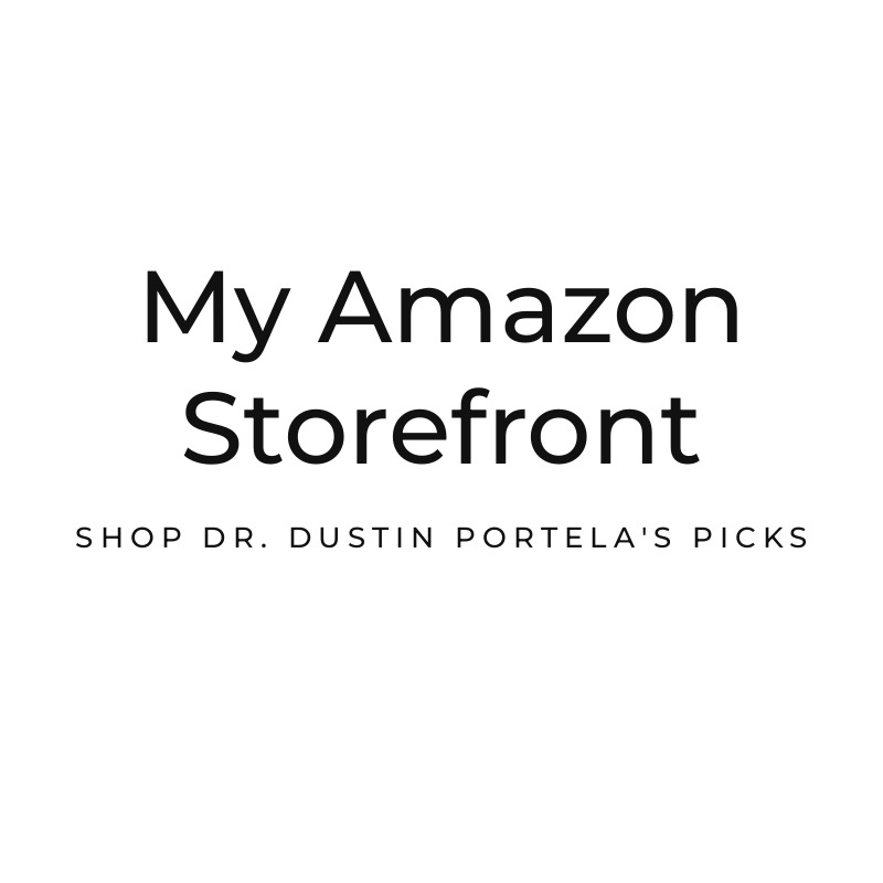 Dr. Dustin Portela's Amazon storefront